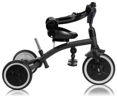 Lionelo - Detská trojkolka TRIS PLUS Grey Stone