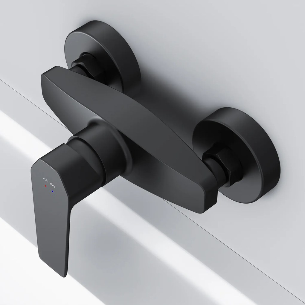 Sprchová batéria AM.PM Gem FGA20022 jednopáková, čierna