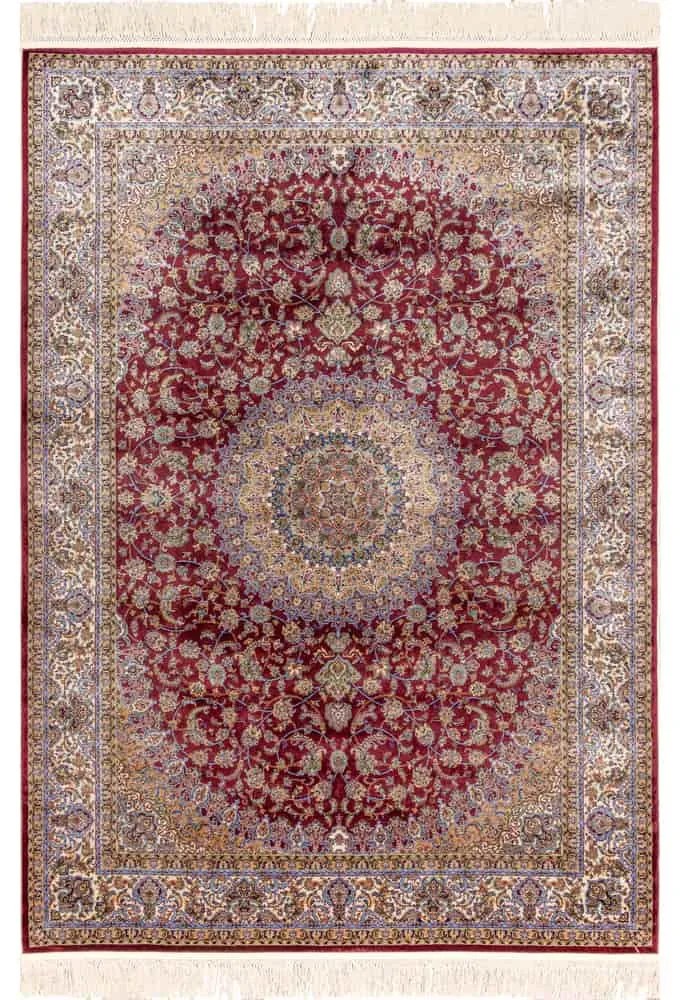 Jutex Koberec Anatolian Silk 60832 10 červený, Rozmery 1.70 x 1.20
