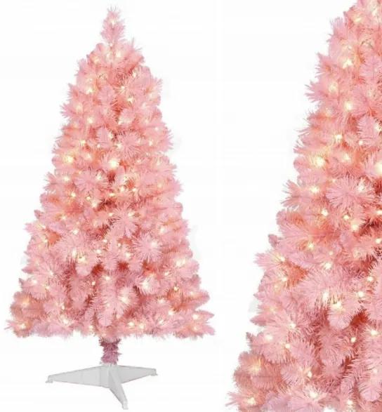 Foxigy Ružový vianočný stromček Jedľa 180cm Classic
