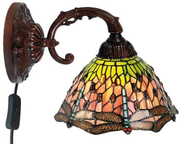 Nástenné svietidlo otočná lampa s vypínačom MULTICOLOUR Ø25