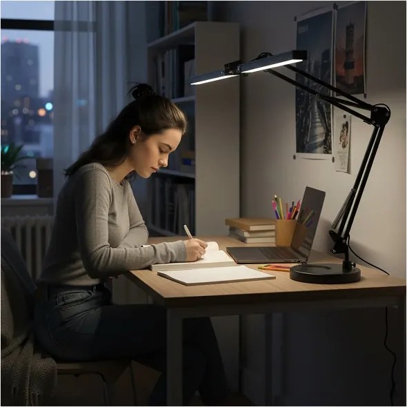 Brilagi - LED stmievateľná stolová lampa VARIO LED/15W/230V 3000-6000K čierna