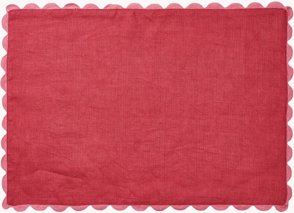 Ručne vyrobené ľanové prestieranie Willow