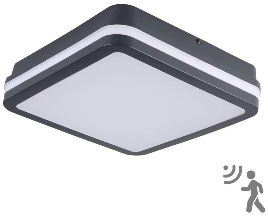 Kanlux 32949 - LED Vonkajšie svietidlo so senzorom BENO LED/18W/230V 4000K IP54