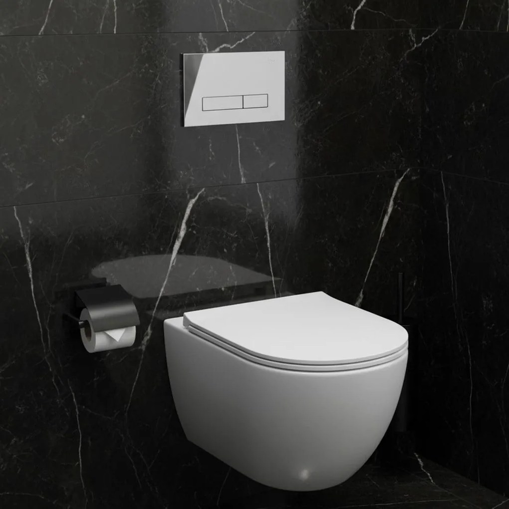 Tlačidlo k WC podomietkovým systémom REA HD K011A-Q, chróm