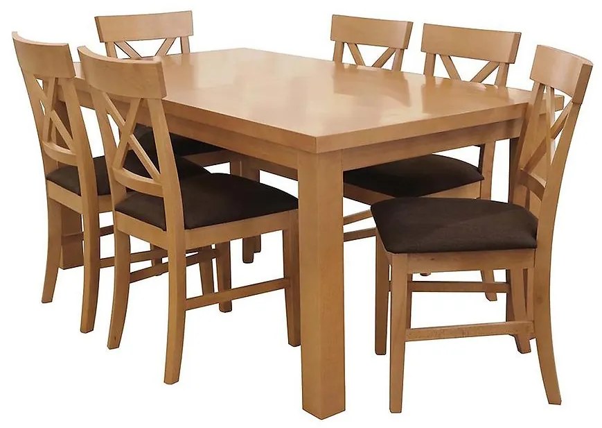 Jedálenská zostava Zuza 1+6 St407 Iii Kr752 Br130 Luizjana 6