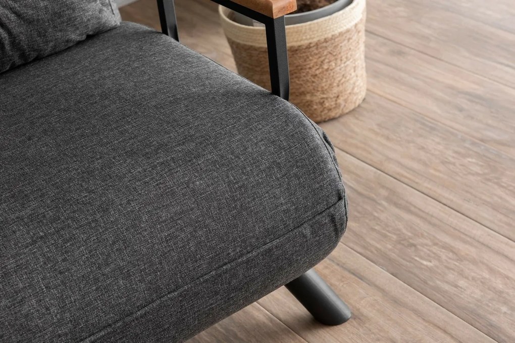 Rozkladacia pohovka Sando 2 Dark Grey