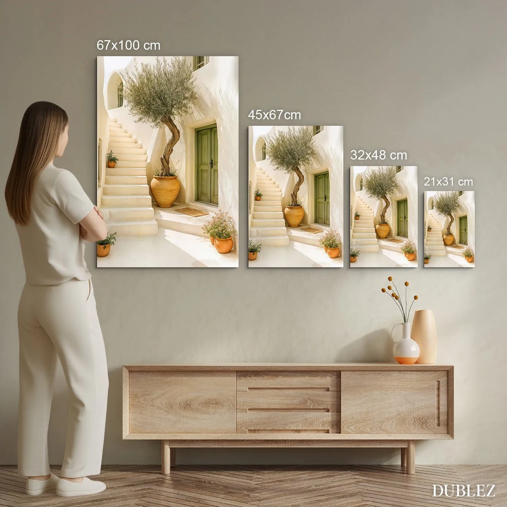 DUBLEZ | Provensálsky obraz - Olivovník | UV potlač, Premium