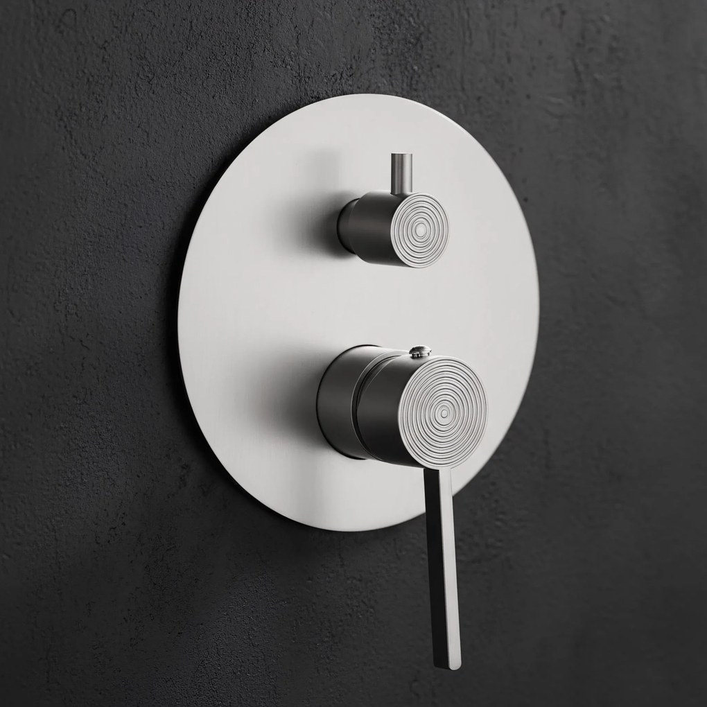 Rea Foster, podomietková sprchová súprava + BOX, brúsená oceľ, REA-P6440