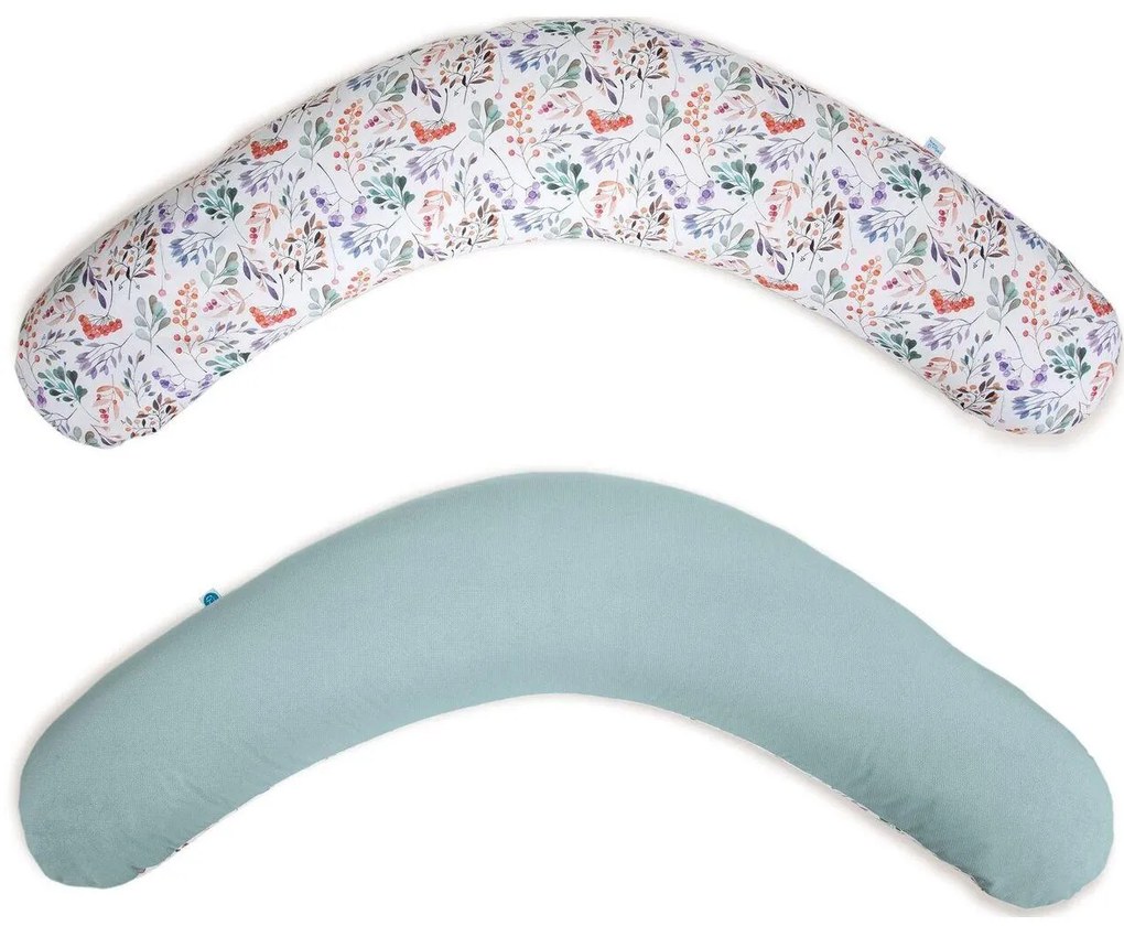 CEBA Vankúš na dojčenie Cebuška PHYSIO Multi Rowanberry Samet W-741-200-639