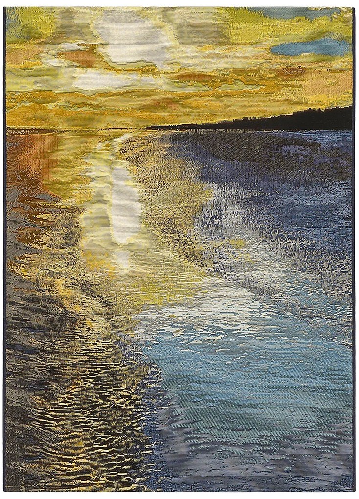 Koberce Breno Kusový koberec SUMMER 302/blue, viacfarebná,120 x 170 cm