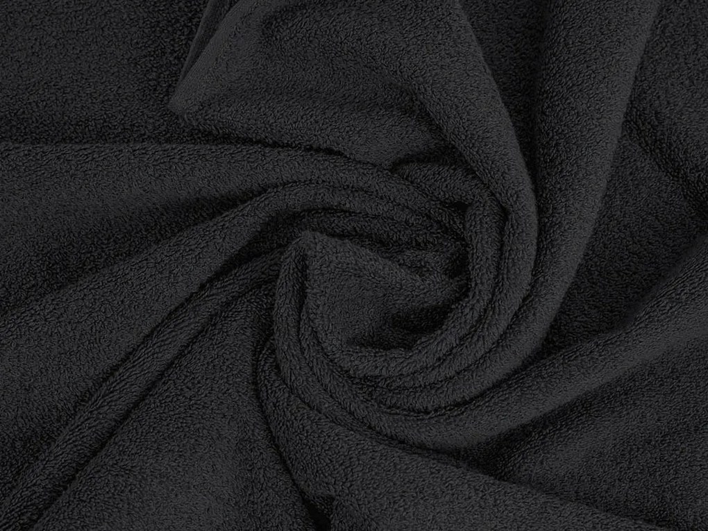 Uterák CLARYSSE ELEGANCE 60x110 cm antracitový, 100% bavlna