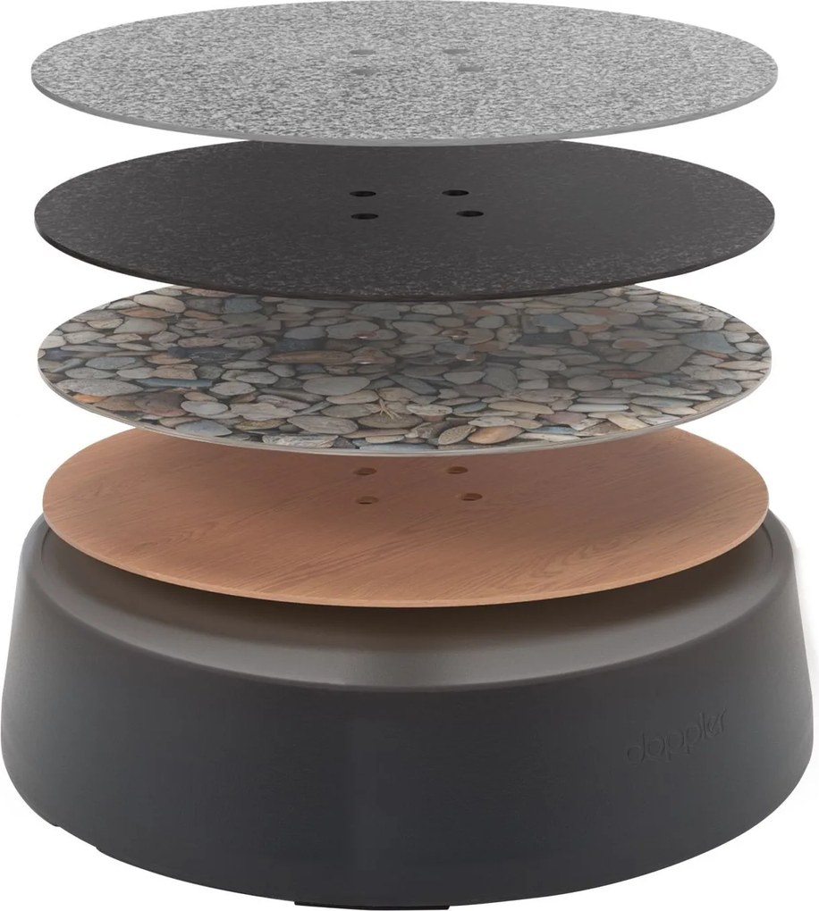 Doppler Dekoračný panel Easy Move Switch - kamenné oblázky