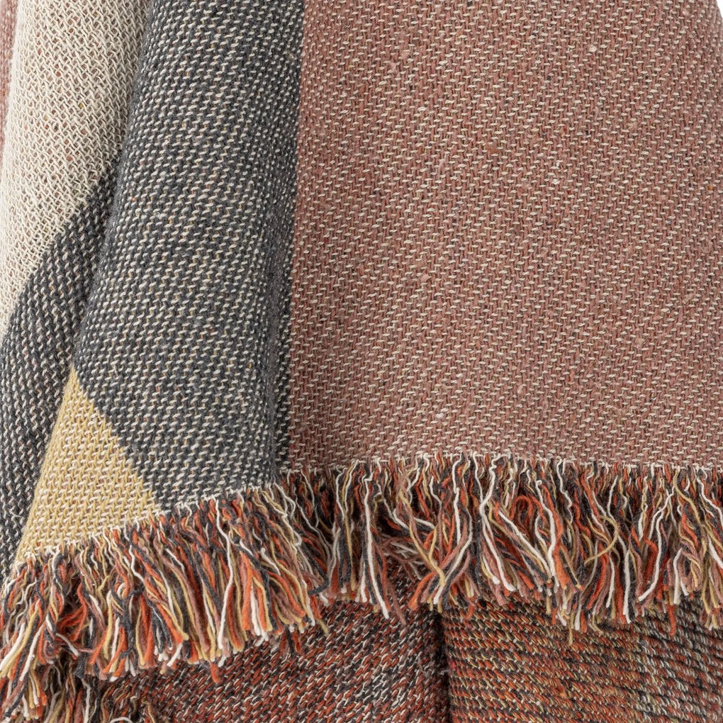 Bloomingville Bavlnený prehoz Arni 160 × 130 cm