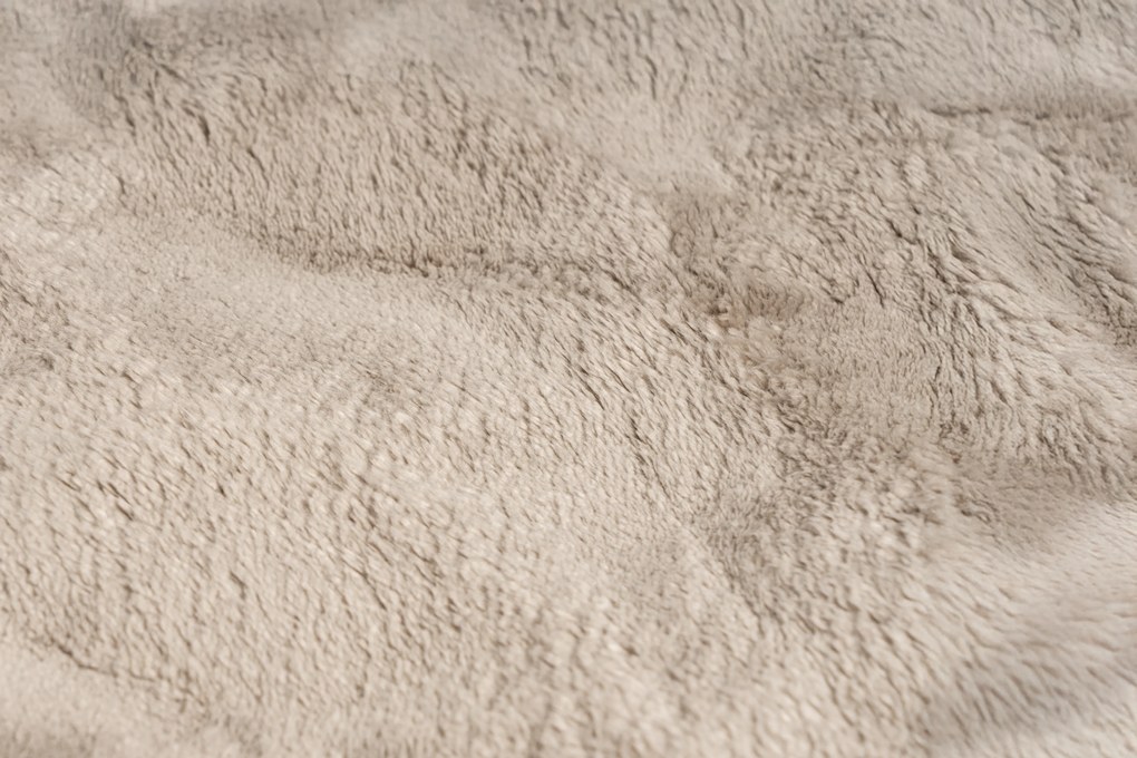 Kusový koberec Diamond Cut 800 Taupe, 80x150, hnedá, obývacia izba, Obsession