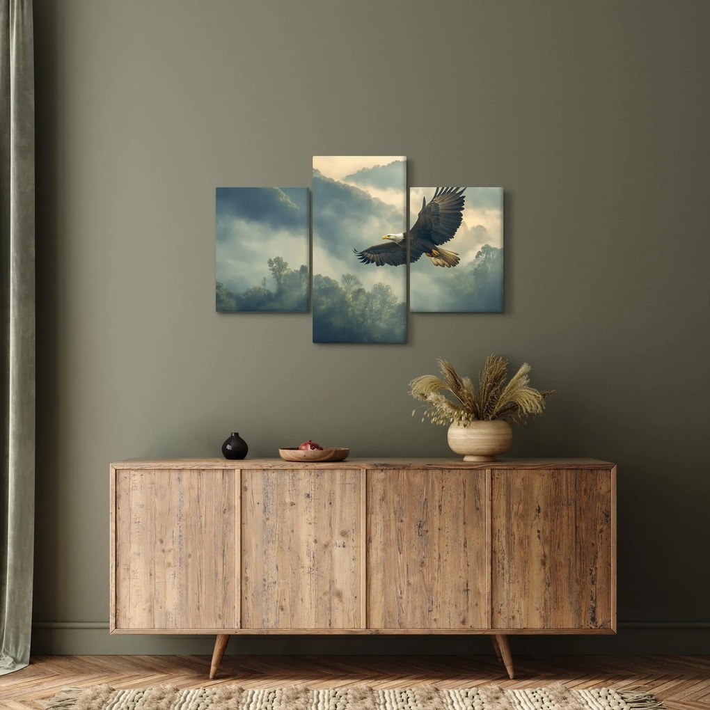 Obraz - Letiaci orol (90x60 cm)