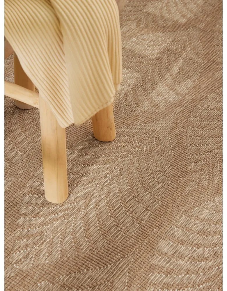 Vnútorný a vonkajší behúň v béžovej a slonovinovej farbe 80x250 cm Duet Liora – NORTHRUGS