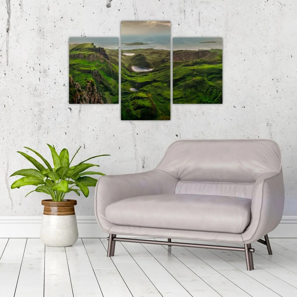Obraz - Quiraing, Škótsko (90x60 cm)