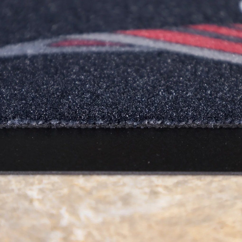 Mercury Flooring, Rohožka Aladin a lietajúci koberec 40x60 cm, 40x60, čierna