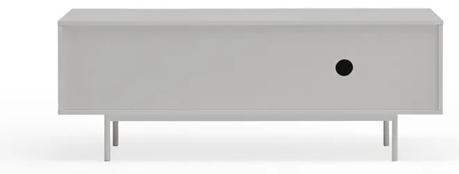 TV stolík v dekore duba v sivo-prírodnej farbe 140x52 cm Sierra – Teulat