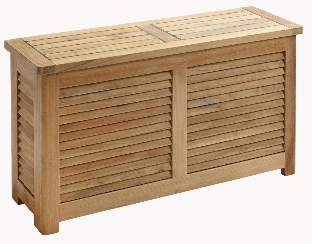 Úzka truhlica z tíkového dreva Storage