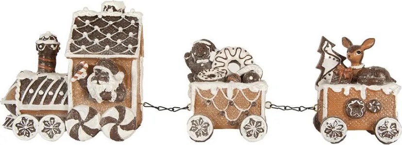 Christmas Decoration Christmas Tree 33x10x15 Cm Brown Plastic - 33*10*15 cm