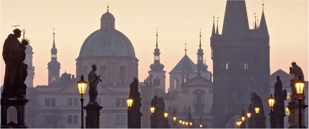 Obraz - Karlov most (120x50 cm)