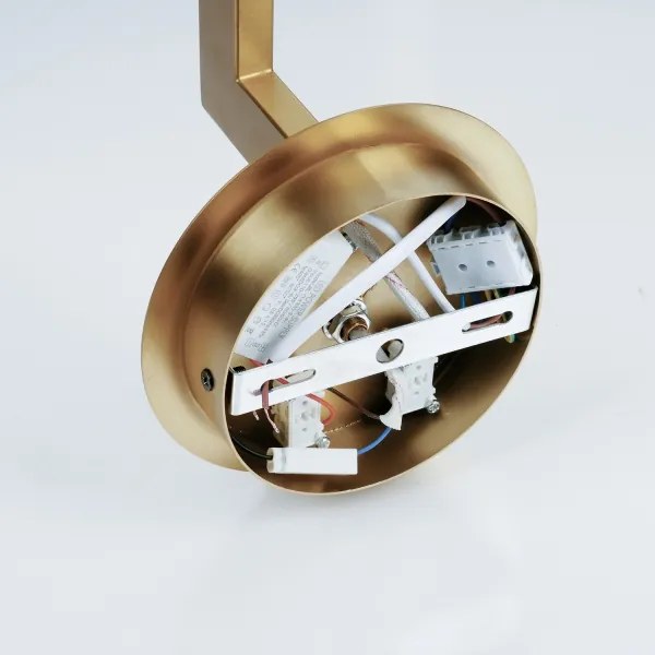 Brilagi - LED Nástenná lampa DAYA 1xE14/40W/230V + LED/3W krémová/zlatá