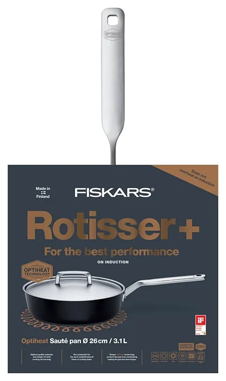 Panvica s pokrievkou Rotisser Optiheat 26cm