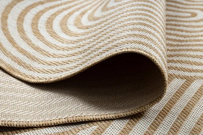 Koberec ORGANIC 2131 geometrický, krémový / naturálny