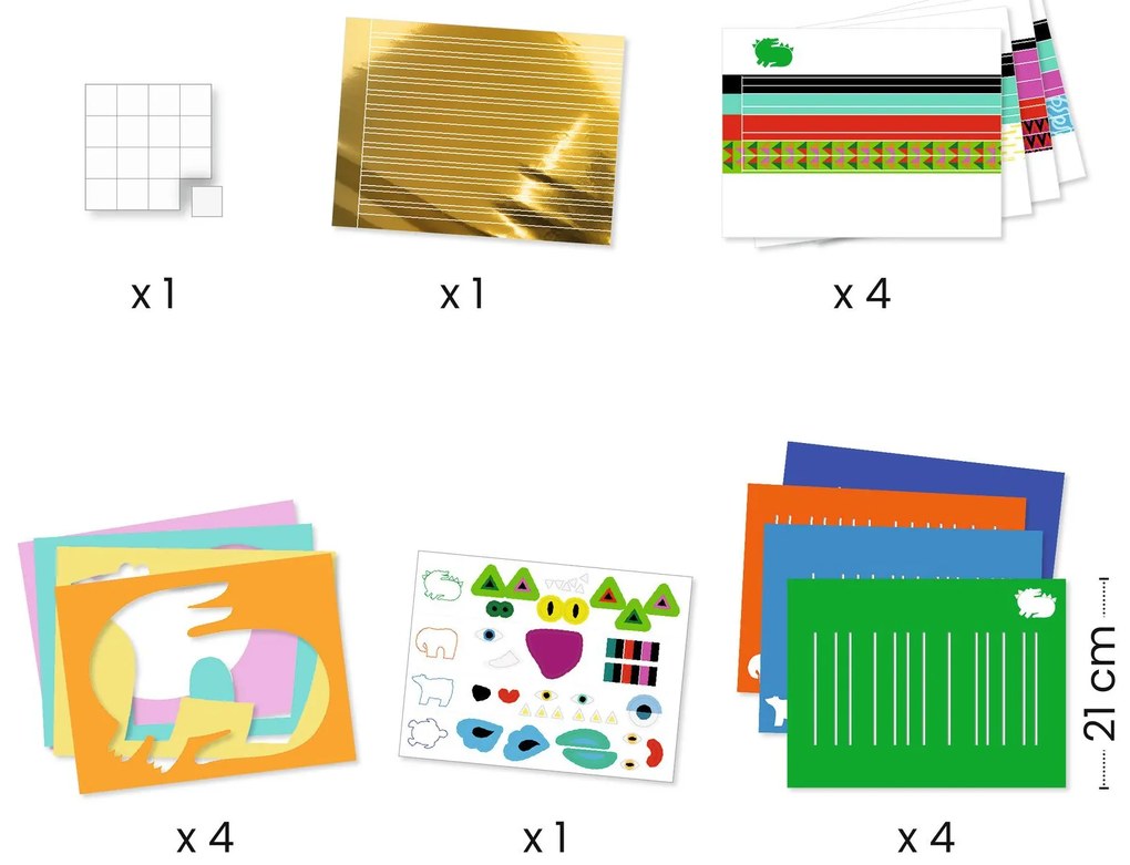 Kreatívna hra - prevliekanie zvieratiek