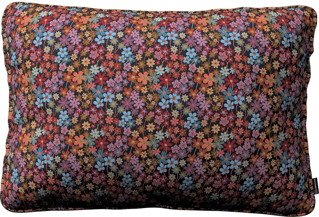 Gabika so šnúrkou, obliečka 60x40cm farba produktu viacfarebná látka zapletaná, vzorované