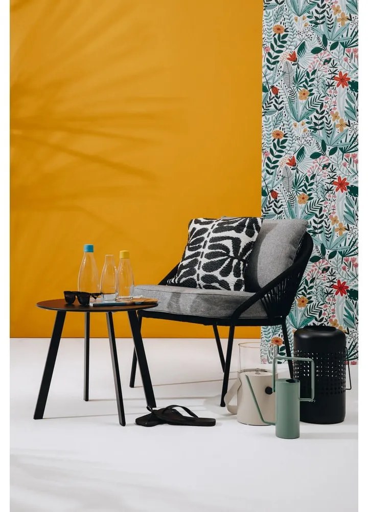 Čierne záhradné kreslo Bonami Selection North