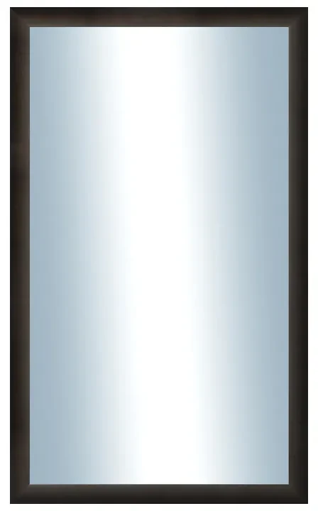 DANTIK - Zrkadlo v rámu, rozmer s rámom 60x100 cm z lišty LEDVINKA tmavo hnedá (1442)