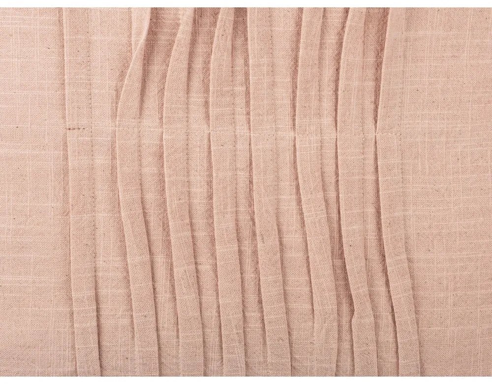 Ružový bavlnený vankúš PT LIVING Wave, 45 x 45 cm