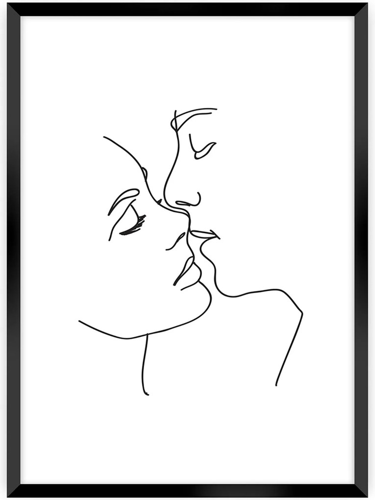 Plagát Kiss Line