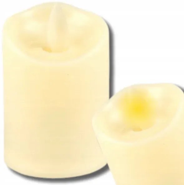 LED sviečka na 3 AAA batérie - 10cm