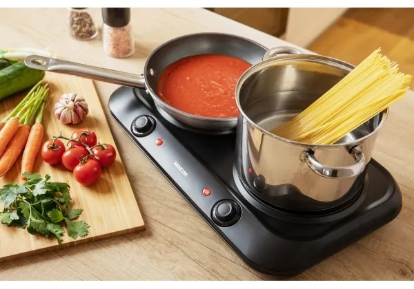 Sencor - Dvojitý sklokeramický varič 2400W/230V