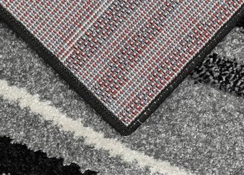 Koberce Breno Kusový koberec PORTLAND 1598/PH2V, sivá, viacfarebná,160 x 235 cm