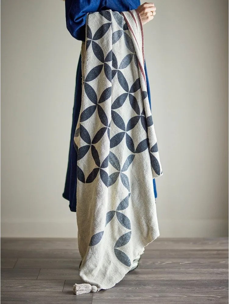 Deka s prímesou bavlny 130x155 cm Forma – Bloomingville