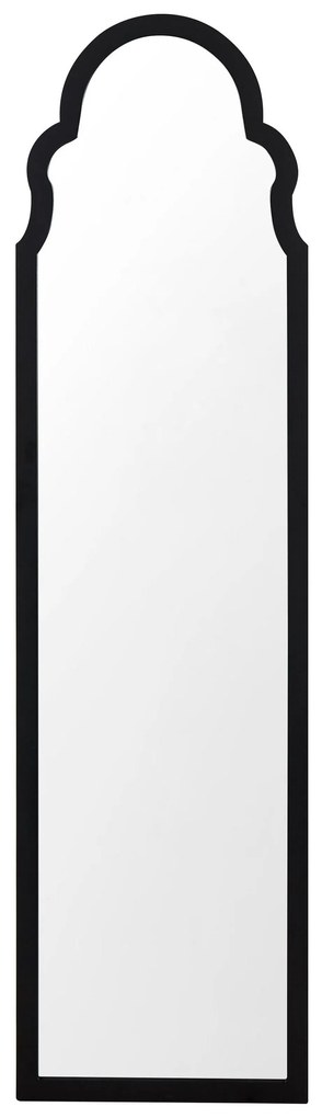 Stojace zrkadlo 40 x 150 cm čierne CHATILLON Beliani