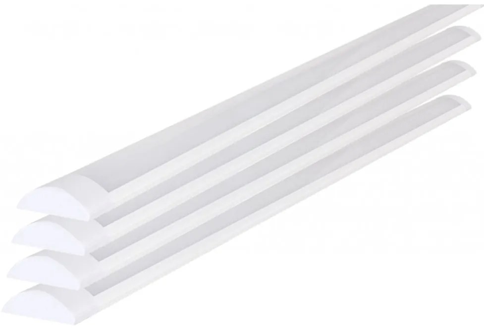 BERGE 4x LED panel MARS - svietidlo SLIM - 120cm - 36W - 230V - 3600Lm - neutrálna biela