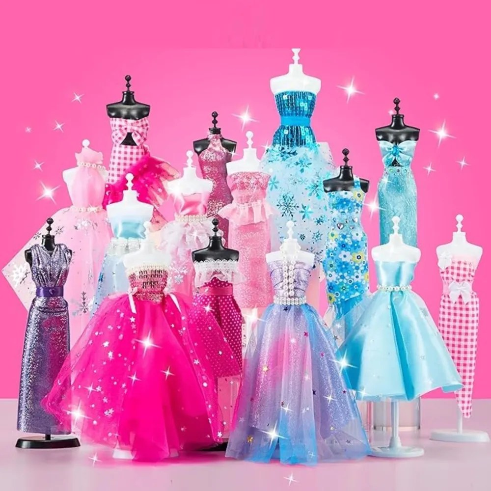 LEAN Toys DIY Kreatívna sada Šitie oblečenia pre bábiky