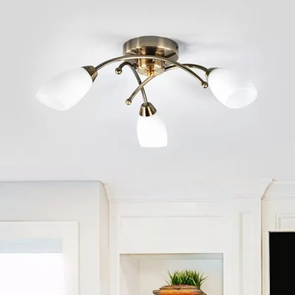 Searchlight 8183-3AB - Prisadený luster OPERA 3xG9/7W/230V