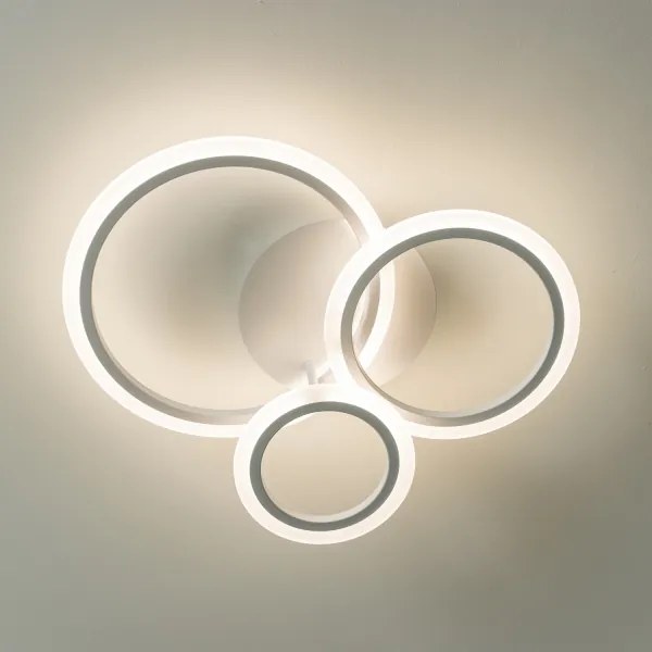 Brilagi - LED Stmievateľný prisadený luster ORBITS LED/40W/230V 3000-6500K biela + DO