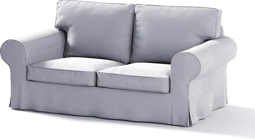Poťah na sedačku Ektorp (rozkladacia, pre 2 osoby) NOVÝ MODEL 2012 farba produktu sivá látka lesklá, zamatová