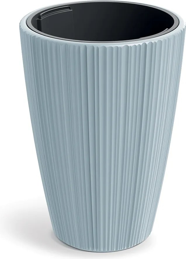 Kvetináč Oros svetlošedý