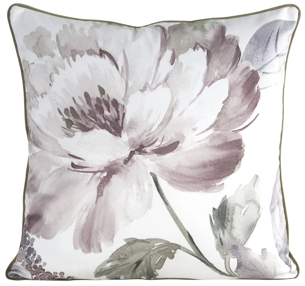 DEKORAČNÁ OBLIEČKA NA VANKÚŠ PREMIUM ROSALIA 60X60 CM KVETY