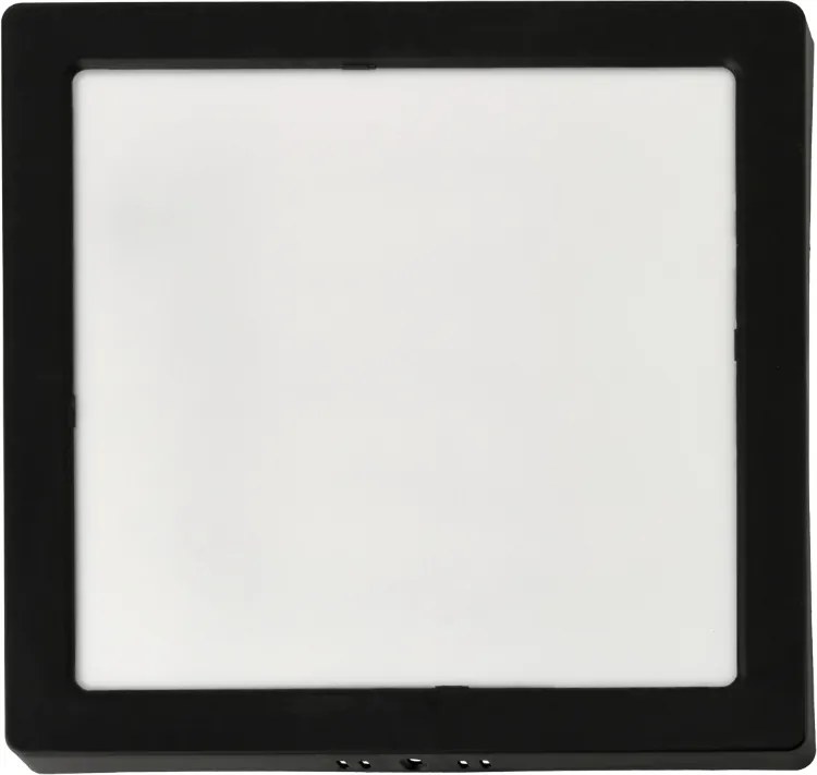 LED stropné svietidlo na povrchovú montáž 24W 2640lm 4000K Čierny štvorec