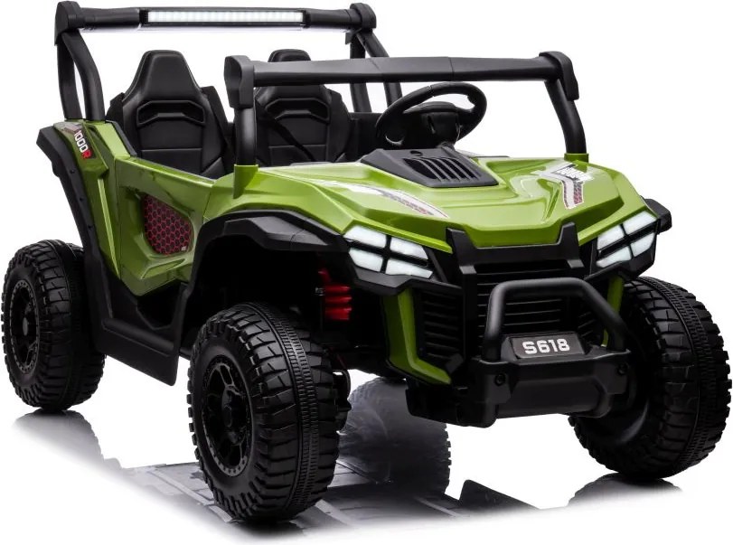 LEAN CARS S618 Zelené auto na batérie 4x4
